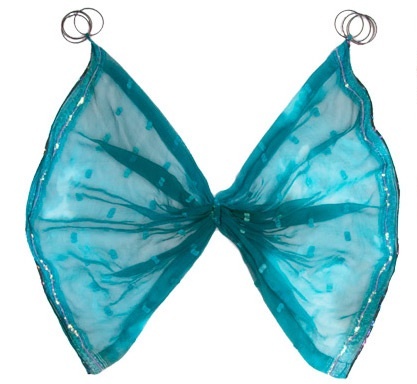 бабочка з ткани на праздник